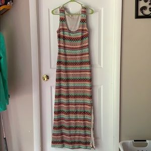 Knit maxi dress